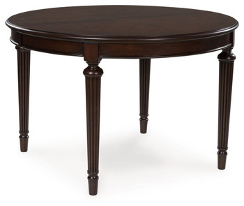 Lavinton - 8 Pc. - Dining Room Extension Table, 6 Side Chairs, Server - Brown