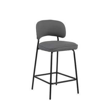 Blythe - Vegan Leather Bar Chair (Set of 2) Blythe - Vegan Leather Bar Chair (Set of 2)