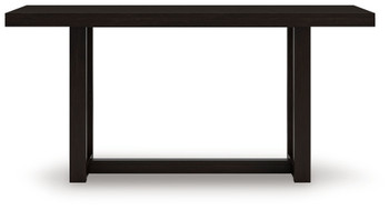 Neymorton - Rectangular Dining Room Counter Table - Dark Grayish Brown