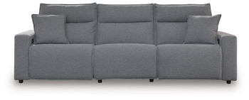 Modmax II - Reclining Sectional - Salt And Pepper