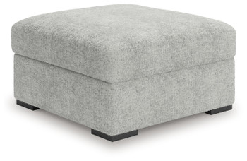 Cuddle Plush - Oversized Accent Ottoman - Arctic