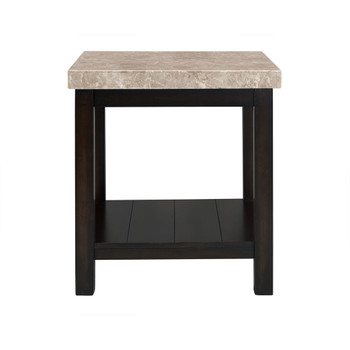 Kansas - 4274 End Table - Espresso