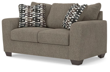 Triston-Peaks - Loveseat - Suede