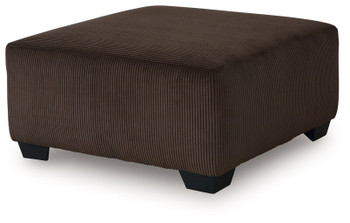 Kimlee - Oversized Accent Ottoman - Chocolate