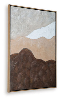 Fanthorne - Tan / Brown / White - Wall Art