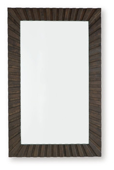 Advin - Accent Mirror - Dark Brown