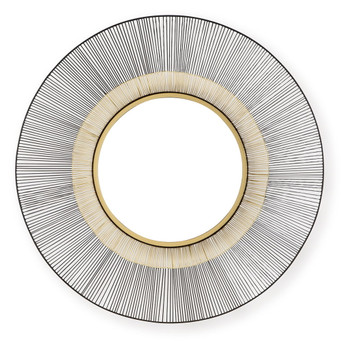 Dallmen - Black / Gold Finish - Accent Mirror