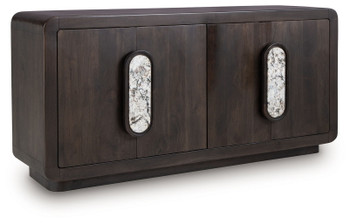 Elliston - Espresso Brown - Accent Cabinet