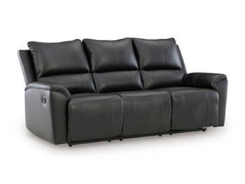 Glossmore - Black - Reclining Sofa