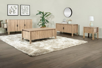 Thayer - One Drawer End Table/Bedside Table - Natural