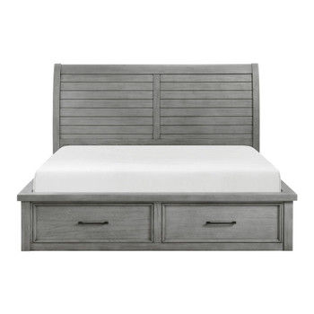 Logandale - Bed With Storage Footboard And Side Rails