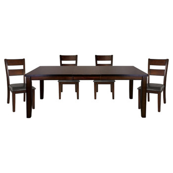 Mantello - 5 Piece Set (Table & 4 Side Chairs) - Cherry