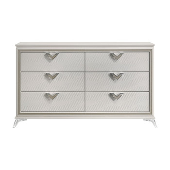 Audra - Dresser - Gold / Silver / Champagne