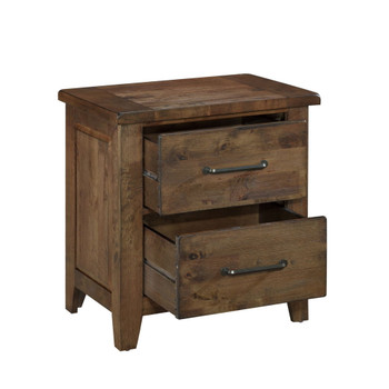 Jerrick - Nightstand - Brown