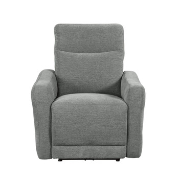 Edition - Power Lay Flat Reclining Chair With Power Headrest And USB Port - Dove Gray