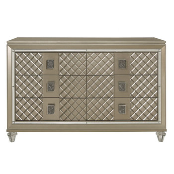 Loudon - Dresser - Gold / Silver / Champagne