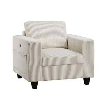 Walterboro - Chair With Storage Pouches And Charging Ports