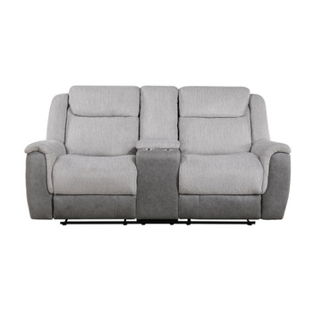 Harriette - Double Reclining Loveseat With Center Console