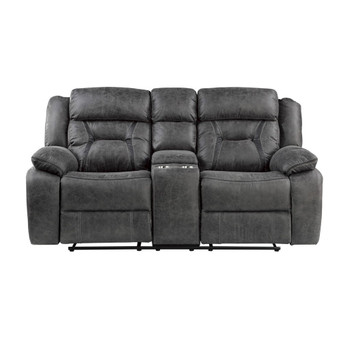 Madrona Hill - Double Reclining Loveseat With Center Console