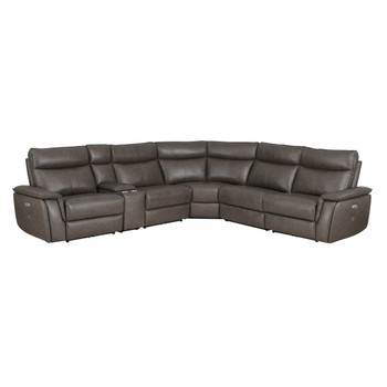 Maroni - Modular Power Reclining Sectional With Power Headrests