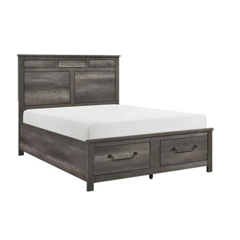 Lenior - Platform Bed With Storage Footboard