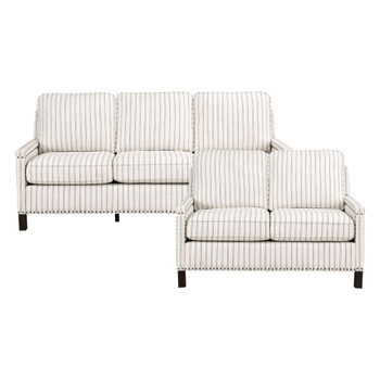 Landrum - Sofa & Loveseat - White