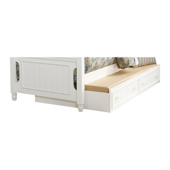 Clementine - Twin / Full Bunk Bed With Twin Trundle - White