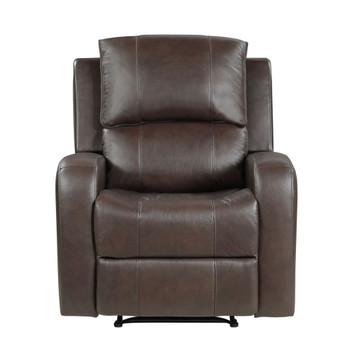 Austin - Reclining Chair - Dark Brown