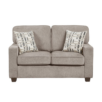 Frances - Loveseat - Taupe