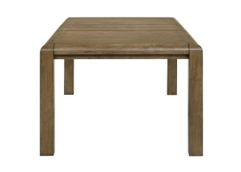 Cockrell - Dining Table ( With 18" Leaf) - Light Brown