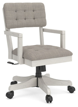 Robbinsdale - Home Office Desk Chair - Antique White