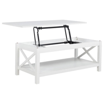 Skyview - 44" Rectangular Lift Top Coffee Table - White
