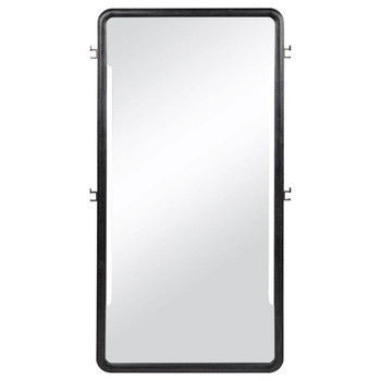 Leandro - 76" Full Length Floor Mirror - Burnished Black