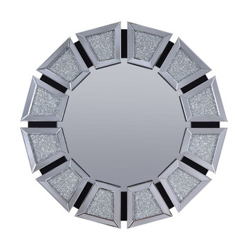 Noralie - Accent Mirror - Mirrored, Faux Diamonds