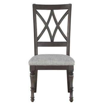 Linnett - Side Chair (Set of 2) - Dark Brown