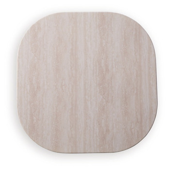 Dolan Creek - Square End Table - Beige / Brown