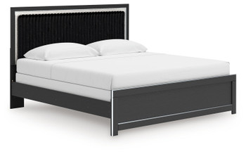 Zuraleus - Upholstered Panel Bed