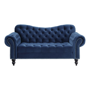 Rosalie - Loveseat - Navy Blue