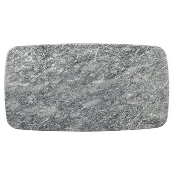 Dillon - Dining Table With Marble Top - Natural / Walnut