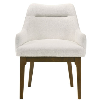 Kasha - Side Chair Set of 2) - Chenille / Vintage Oak