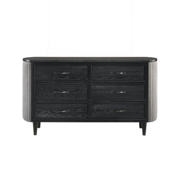 Skyline - 6 Drawer Dresser - Onyx