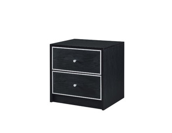 Jabir - Accent Table - Black & Silver