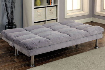 ILEAN Gray 67" Wide Sofa Bed