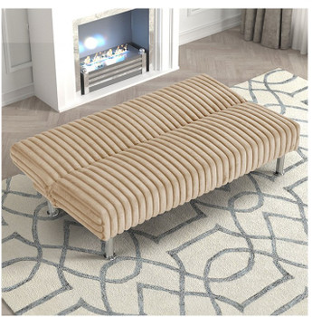 KYRA Light Brown 67" Wide Sofa Bed