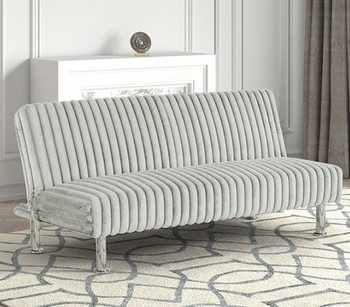 KYRA Light Gray 66" Wide Sofa Bed