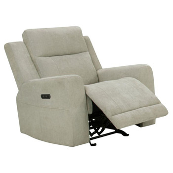 Kennett - Chenille Upholstered Power Recliner Chair