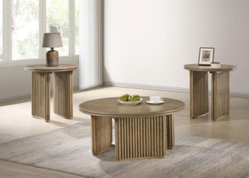 Adina - Round Coffee Table Set