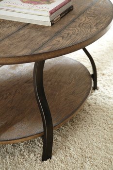 Denise - Oval Cocktail Table - Brown