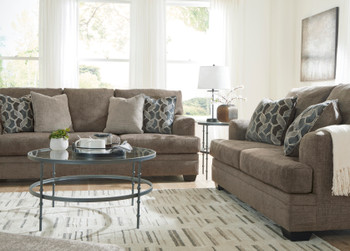 MATHEW Nutmeg Sofa & Loveseat