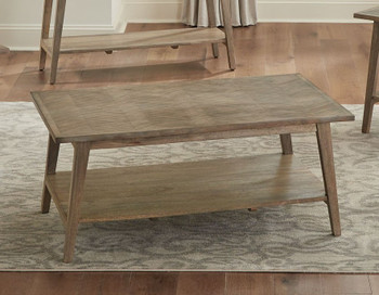 MADDEN Natural 47" x 28" Coffee Table